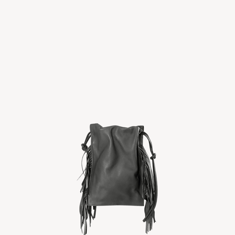 Ania Tiny Gris Obscuro Flecos