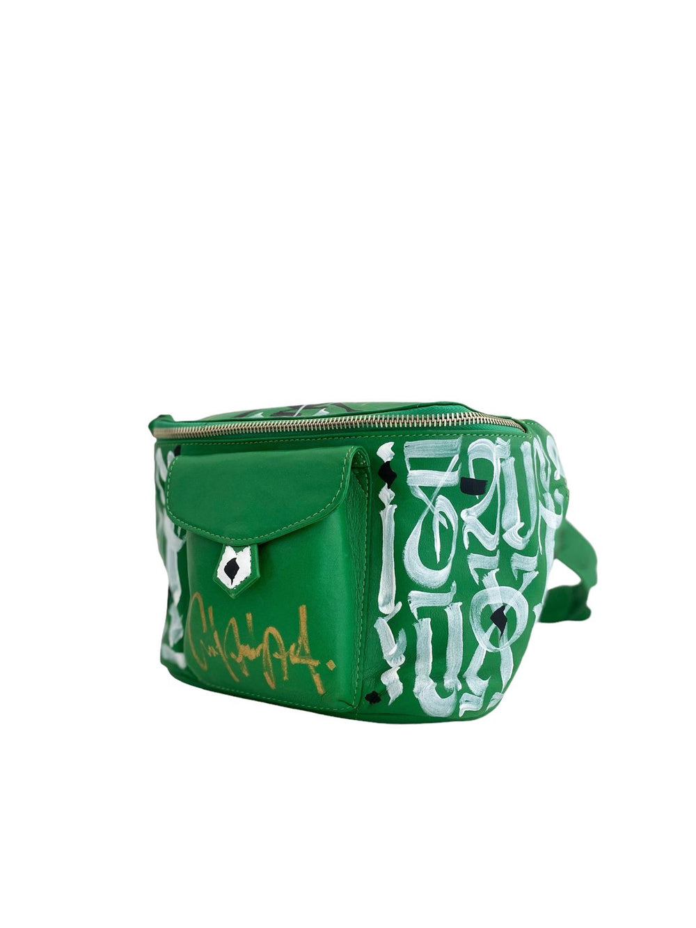 Perla Verde Pintada