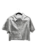 Camisa de Piel Plata