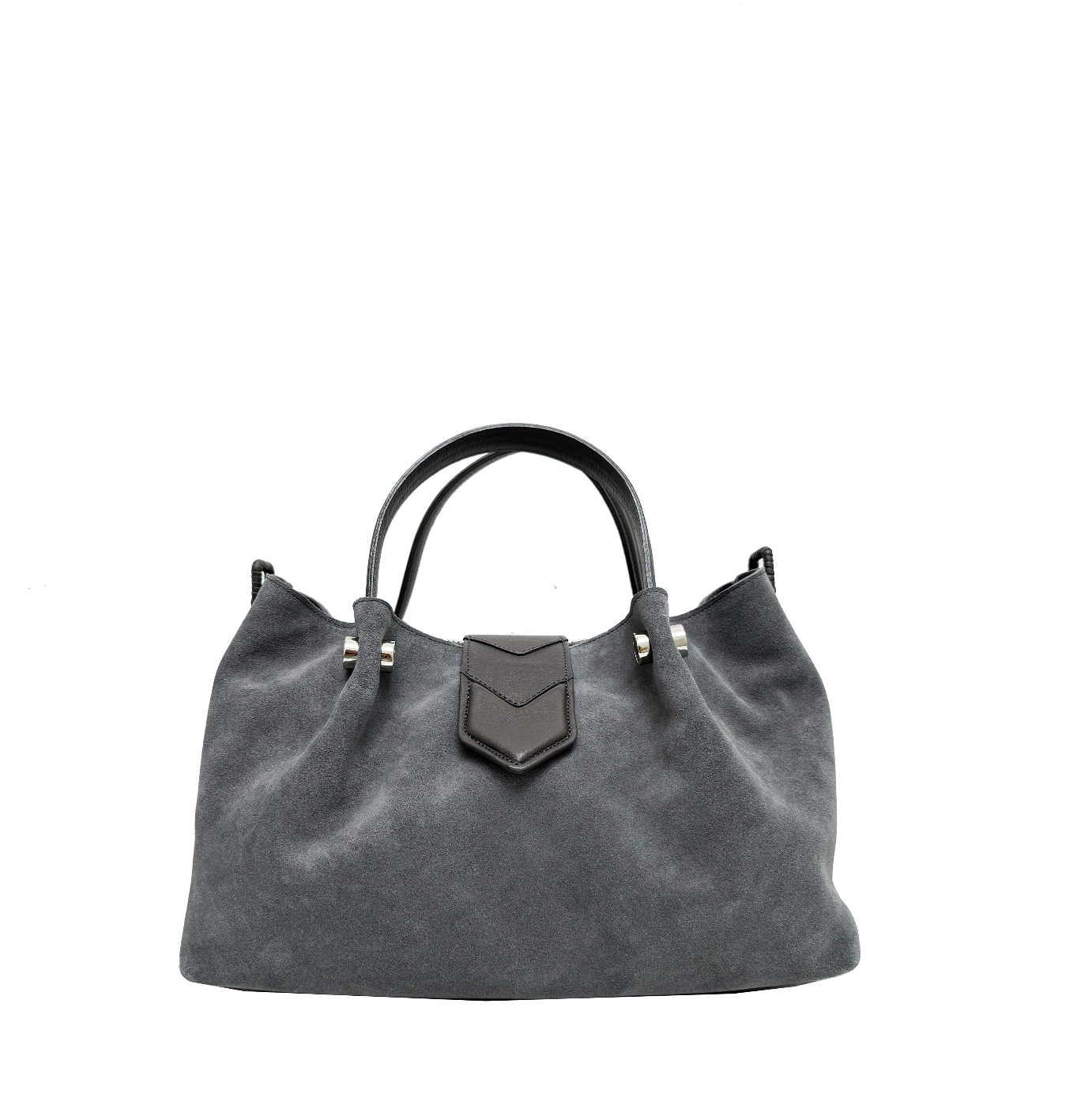 Uma Chica Gamuza Gris