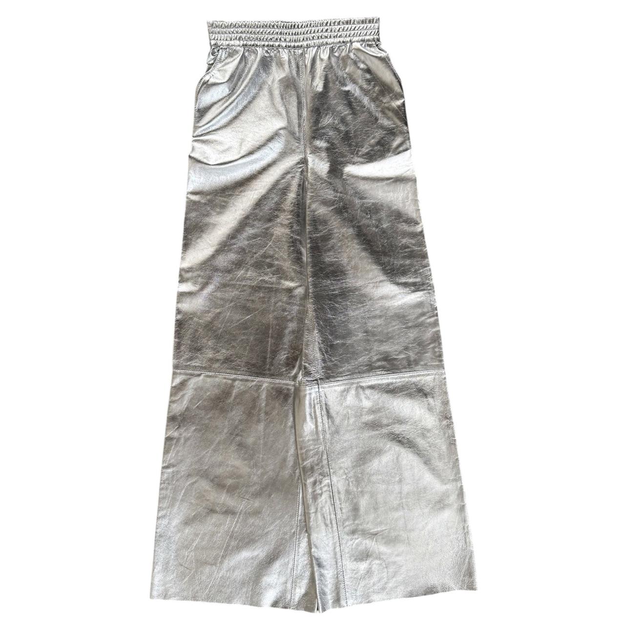 Pantalón Plateado