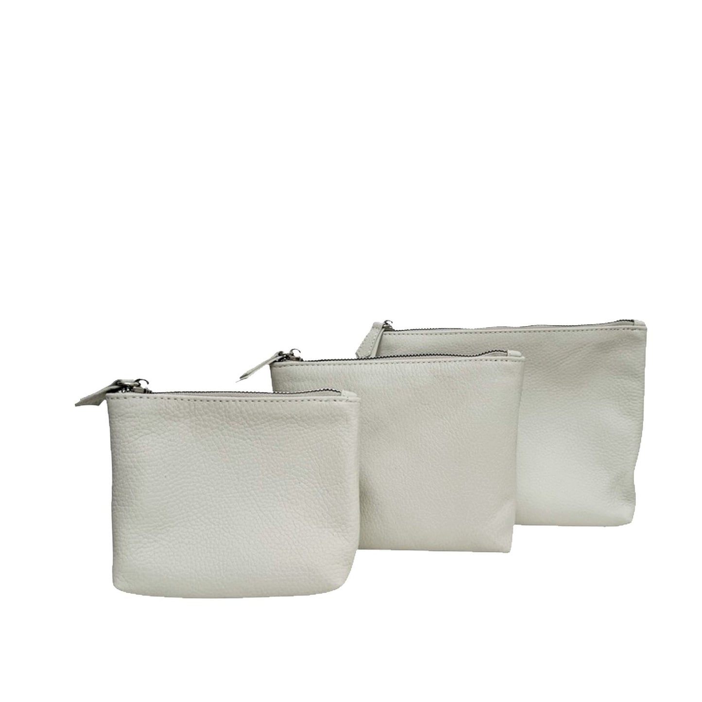 Set de 3 Cosmetiqueras Hueso