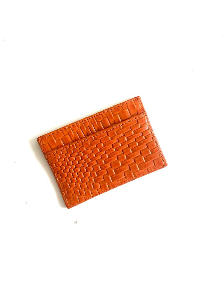 Tarjetero Naranja