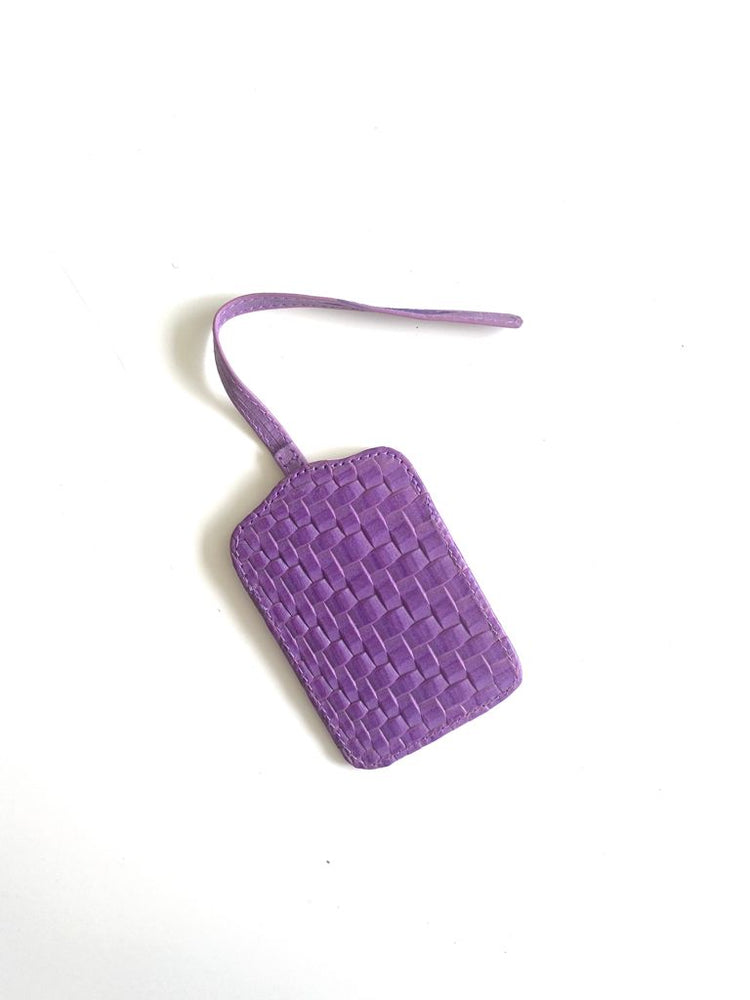 Tags Maleta Morado Calado