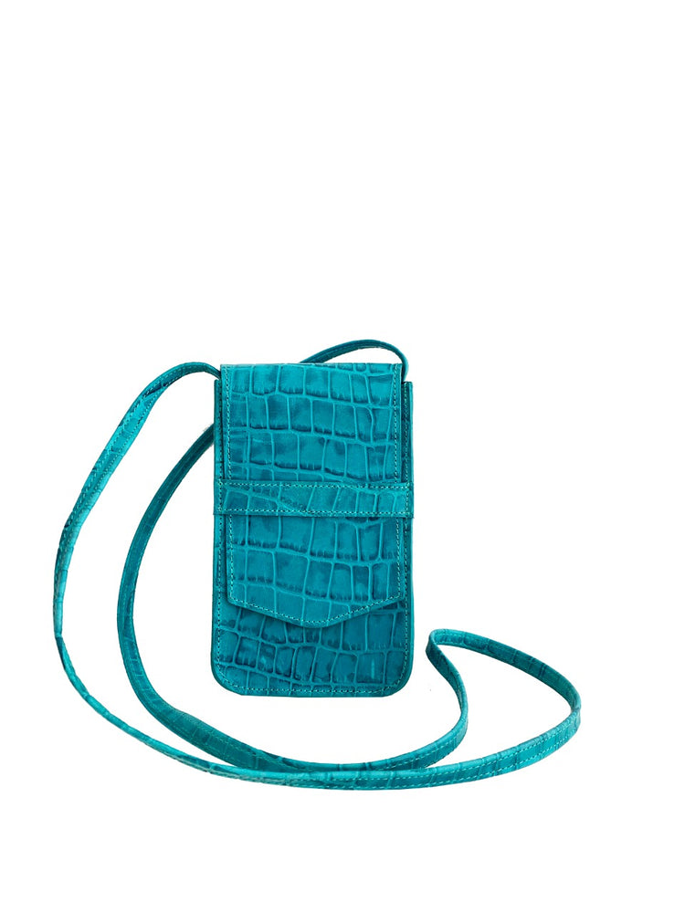 Mini Croco Turquesa