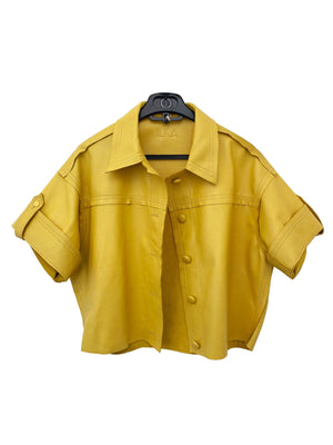 
                
                    Cargar imagen en el visor de la galería, Camisa de Piel Amarilla
                
            