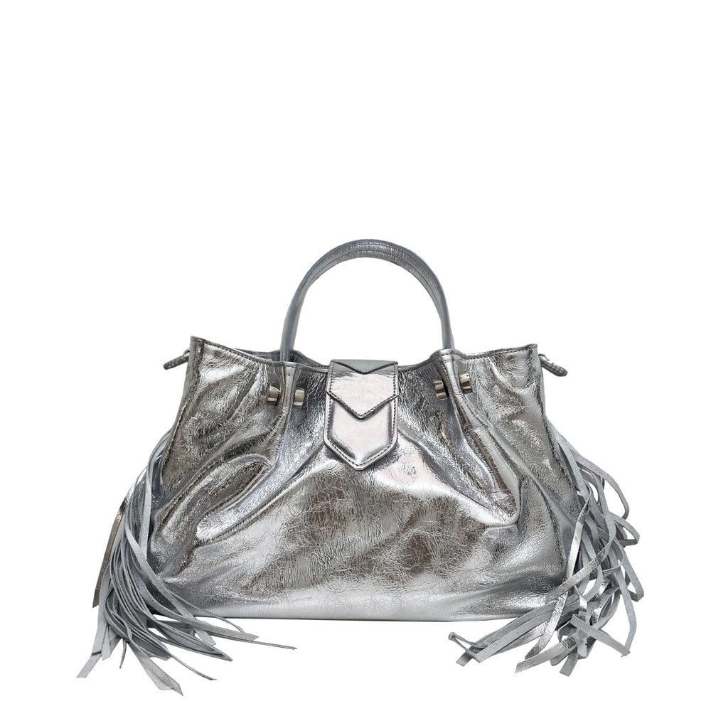 Uma Chica Fleco Plata